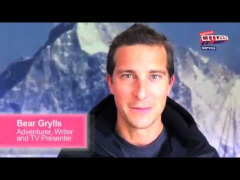 Bear Grylls Supports National Citizen Service (NCS)