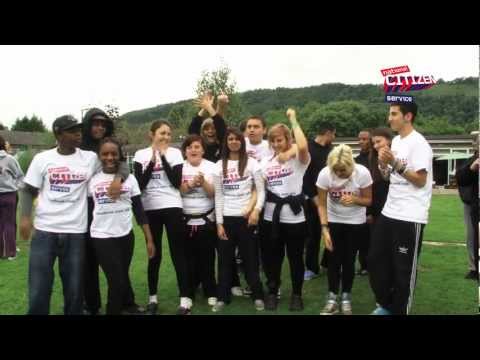 PM David Cameron & Bear Grylls visit NCS participants from The Challenge in Wales